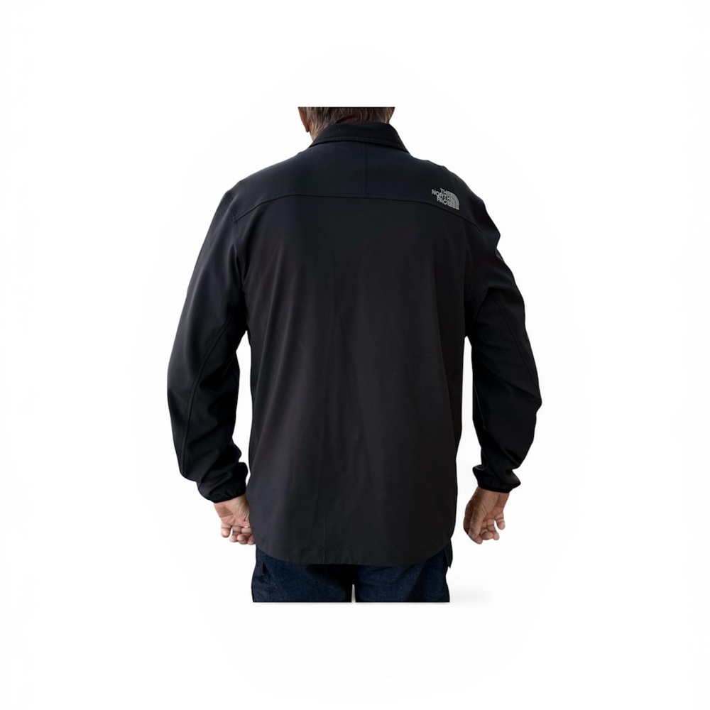 The North Face pullover windbreaker 1/4 zip stand collar hidden chest pocket - Picture 11 of 15